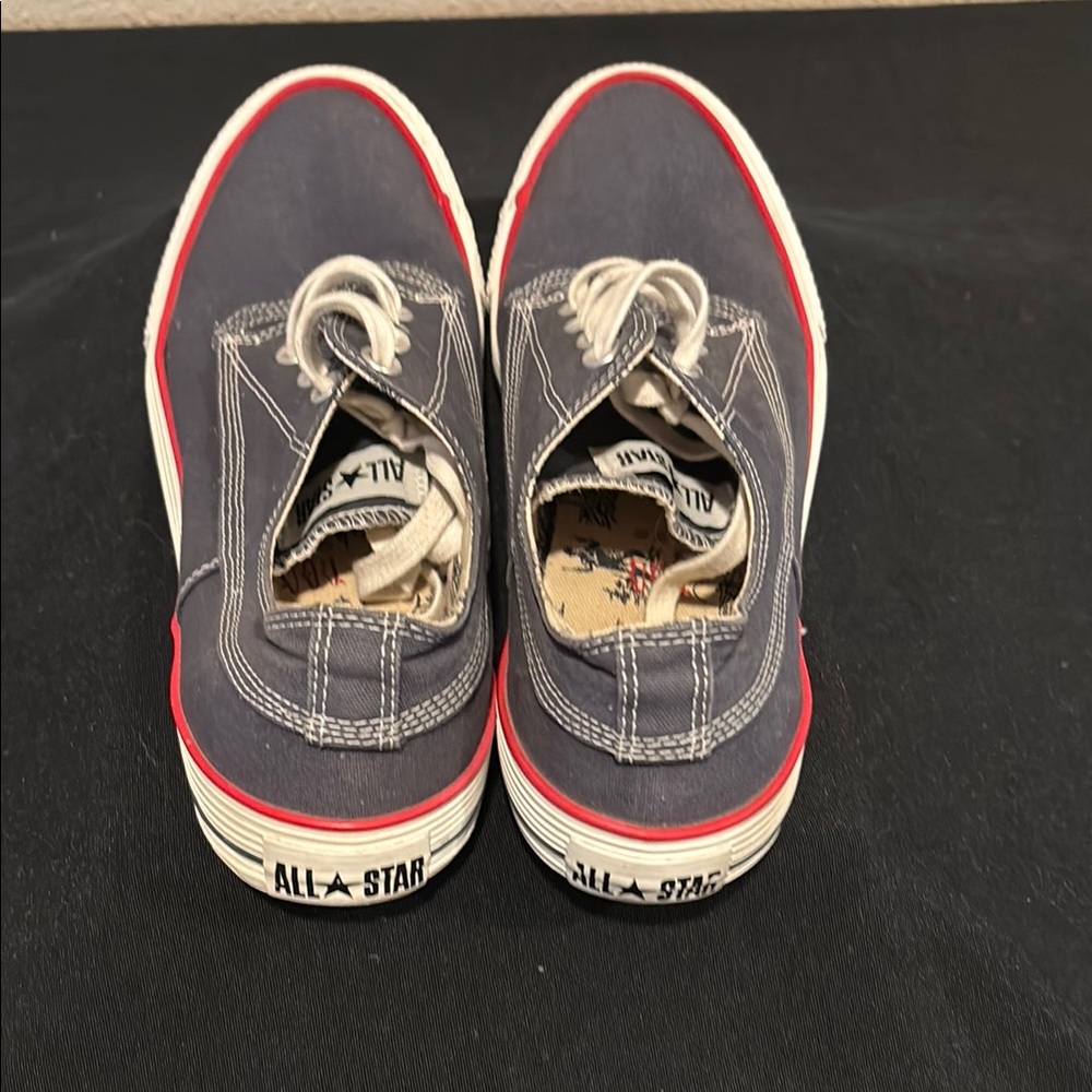 Converse Men's Gray Canvas Sneakers - Picture 2 of 5